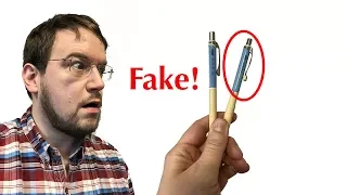 Well, I never! A fake mechanical pencil - Pentel's Orenz got cloned