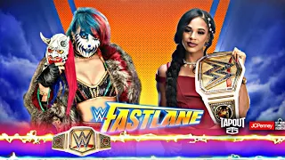 WWE 2K23 FASTLANE ASUKA VS BIANCA BELAIR FOR THE WWE WOMENS CHAMPIONSHIP