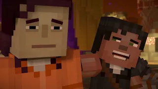 Minecraft Storymode Season 2 - Give Xara/Don't Give Xara Her Bed - Alternate Endings!