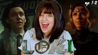 A FEMALE LOKI?! - *LOKI* Reaction - Episodes 1x1 and 1x2