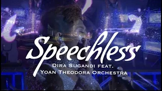 DIRA SUGANDI - SPEECHLESS | Yoan Theodora Orchestra LIVE at PRAMBANAN TEMPLE