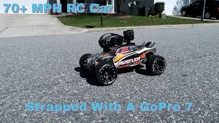 70+ Mph Rc Car, GoPro Strapped