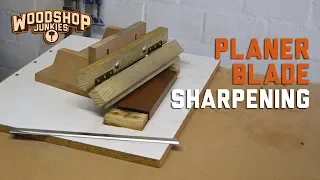 Thickness Planer Blades Sharpening Jig For Restoring Dull Blades