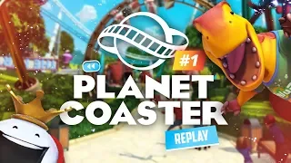 Bienvenue à PAB LAND ! ► Découverte Planet Coaster #1