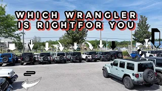 Which Wrangler is Right For you?