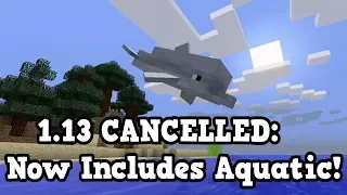 Minecraft 1.13 Is Now The UPDATE AQUATIC! (Next Update)