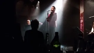 Vladimir Korneev singing georgian song at Bar Jeder Vernunft, Berlin, 2022