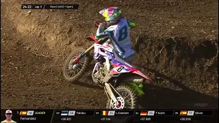 Hunter Lawrence Crash MXoN ERNEE 2023