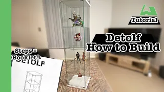 IKEA's Detolf Shelf Tutorial | Steps = Instruction Booklet!