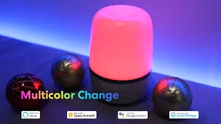 Smart Table Lamp, Meross Dimmable WiFi Ambient Lamp, Works with HomeKit, Alexa and Google Assistant