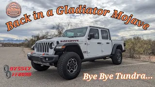 My New 2023 Jeep Gladiator Mojave ! Traded in the 24' Tundra, Bad decision? review