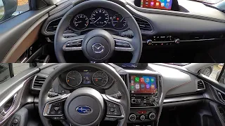 2021 Mazda CX-30 vs. 2021 Subaru Crosstrek - POV Comparison