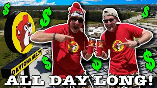 24 HOURS AT THE WORLD'S LARGEST GAS STATION (Buc-ee’s Daytona Beach Florida)