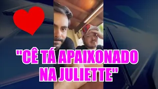 ❤️ ISRAEL diz que RODOLFFO está AFIM de JULIETTE