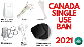 Canada banning plastic bags, straws, cutlery and other single-use items by the end of 2021 – FPTV