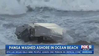 Immigration Officials Investigate After Boat Washes Up In OB