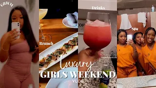 VLOG: LUXURY SELF-CARE WEEKEND + GIRLS DAY + SPA DATE + BRUNCH!