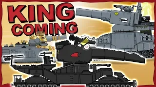 "The King comes" - Cartoons about tanks