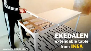 EKEDALEN extendable table from IKEA assembly guide