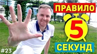 ПРАВИЛО 5 СЕКУНД. Как побороть лень и начать любое дело. 5 секунд