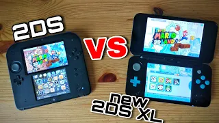 2DS против NEW 2DS XL! Минусы и плюсы консолей в сравнении.