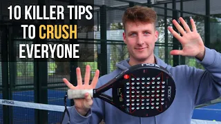 10 Killer Padel Tips To CRUSH Opponents!