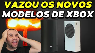 VAZOU Os Novos Modelos De XBOX - AGORA É TUDO DIGITAL