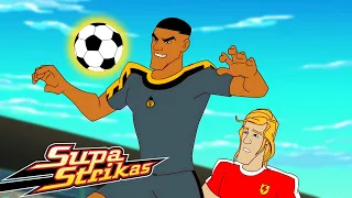 Training Trap | SupaStrikas Soccer kids cartoons | Super Cool Football Animation | Anime