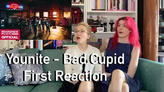 Younite - "Bad Cupid" First Reaction! | RoseBlue