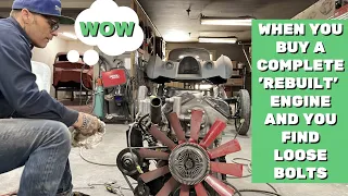 Tearing apart Jolene's "rebuilt" 4.2L Jaguar Engine to re-detail it