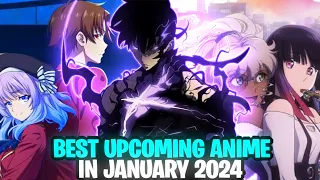 Best Upcoming Anime In January 2024 | Best Anime Releasing In Winter 2024 ❄️