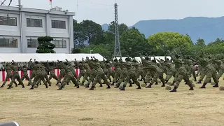 陸上自衛隊松山駐屯地(2024/05/19)自衛隊体操