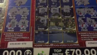 Jan 16th - The National Lottery Scratch Card Experiment