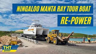 Ningaloo Manta Ray Tour Boat Re-Power: FPT Cursor 13