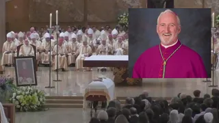 David O'Connell: Funeral services held for slain LA bishop