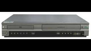 Обзор LG DC596W DVD-VHS Combo.