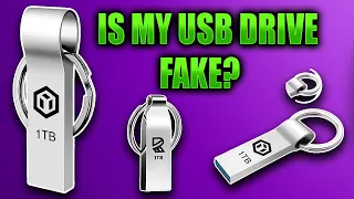 How To Tell If Your USB Drive is FAKE!! We Try Out a 1TB Amazon Stick!
