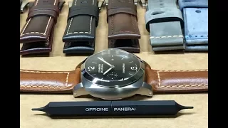 How to change a strap on Panerai Luminor 1950 PAM 312, Panerai Quick Changing System