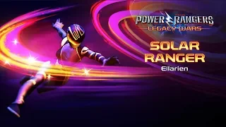 Power Rangers: Legacy Wars (BOOM! Comics) Ellarien  - First Solar Ranger  (Moveset)
