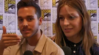 Chris Wood Reveals Kissing Tips With Melissa Benoist & Cast Plays Supergirl Game