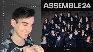 tripleS ‘ASSEMBLE24' 1st Full Album (S / Heart Raider / Midnight Flower / WSS /Chiyu) REACTION!