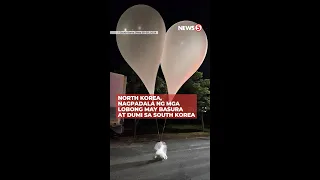 North Korea, nagpadala ng mga lobong may basura at dumi sa South Korea