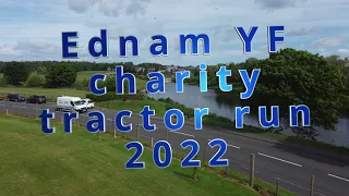 Ednam YF charity tractor run 2022