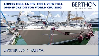 Oyster 575 (SAFIYA), with Sue Grant - Yacht for Sale - Berthon International Yacht Brokers