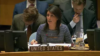 Remarks at a UN Security Council Open Debate on the Middle East