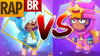 Rap Leon vs Sandy batalha de rap (Rap Brawl Stars) batalha de rap batalha de brawler