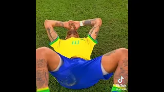 Neymar chorou com derrota da seleção pela Croácia #neymar #copadomundo #brasil