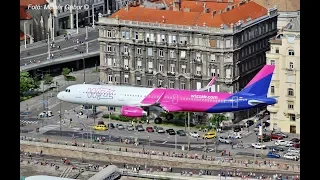 Wizz Air A321 Low Pass Over Budapest 01.05.2018 | Nagy Futam 2018