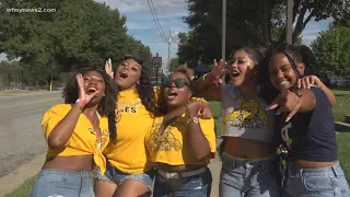 North Carolina A&T fans celebrate first home football game in almost two years