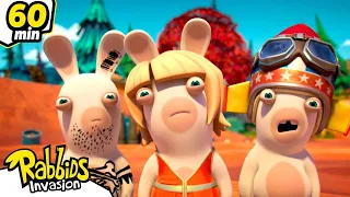 Misión Rabbids | Rabbids La Invasión | Nueva compilación 1H | Cartoon